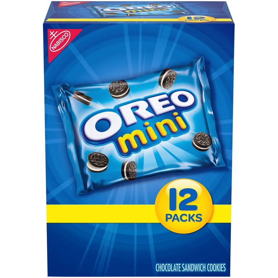 OREO Mini Chocolate Sandwich Cookies - Snack Pack - 12oz / 12ct 3 OREO Mini Chocolate Sandwich Cookies - Snack Pack - 12oz / 12ct - Image 2