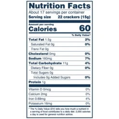 Premium Soup & Oyster Crackers 6 Premium Soup & Oyster Crackers -Snack Shop 0 0a6bd15291f4c08486b0b6c85f69b8f4