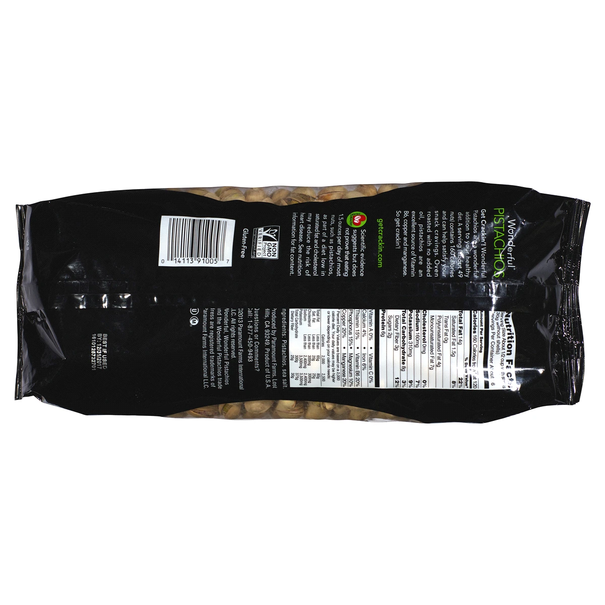 Wonderful Pistachios Roasted & Salted Pistachios 32 Oz 4 Wonderful Pistachios Roasted & Salted Pistachios 32 Oz - Image 2