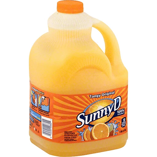 Sunny D Tangy Original Citrus Punch 1 Gl 4 Sunny D Tangy Original Citrus Punch 1 Gl - Image 2