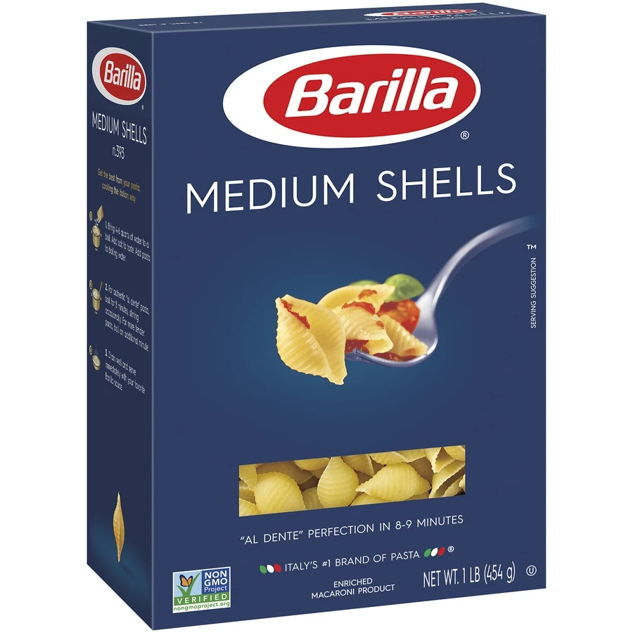 Barilla Medium Shells 1 Lb 4 Barilla Medium Shells 1 Lb - Image 2