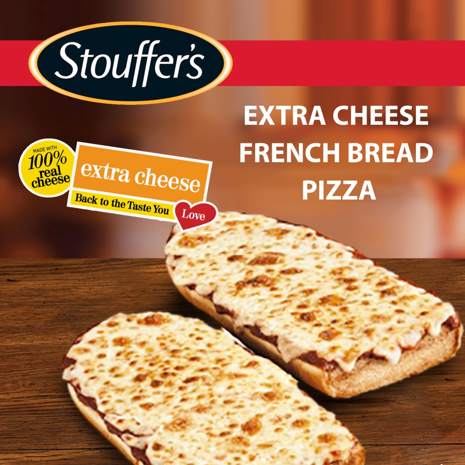 Stouffer's Frozen Extra Cheese French Bread Pizza - 11.75oz 4 Stouffer's Frozen Extra Cheese French Bread Pizza - 11.75oz - Image 2
