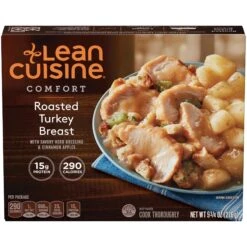 Lean Cuisine Frozen Meal Roasted Turkey Breast, Protein Kick Microwave Meal, Microwave Turkey Dinner, Frozen Dinner For One -Snack Shop 0 58abe765288c8645ff5ddbf42c678886