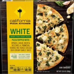 California Pizza Kitchen White Recipe Crispy Thin Crust Frozen Pizza -Snack Shop 0 597efd85ee7a53566f07ab666fea4d02