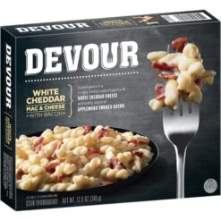 DEVOUR White Cheddar Mac & Cheese With Bacon 9 DEVOUR White Cheddar Mac & Cheese With Bacon -Snack Shop 0 5afb05b49ffddf1d8052c35b4932e0fe