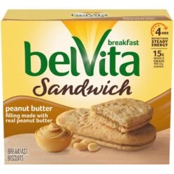Nabisco Belvita Peanut Butter Breakfast Biscuits -Snack Shop 0 6066255220b44f337cd8aeccee4cde42