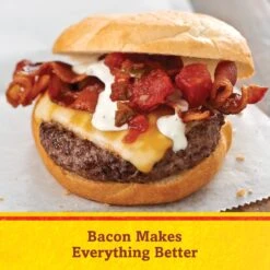 Oscar Mayer Naturally Hardwood Smoked Thick Cut Bacon Pack, 11-13 Slices -Snack Shop 0 641662cf2660f438d7cbadda69db96a8