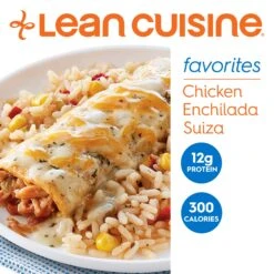 Lean Cuisine Frozen Meal Chicken Enchilada Suiza, Comfort Cravings Microwave Meal, Frozen Chicken And Rice Dinner, Frozen Dinner For One -Snack Shop 0 67a285ae6f1c6963a6bc932f6addba55