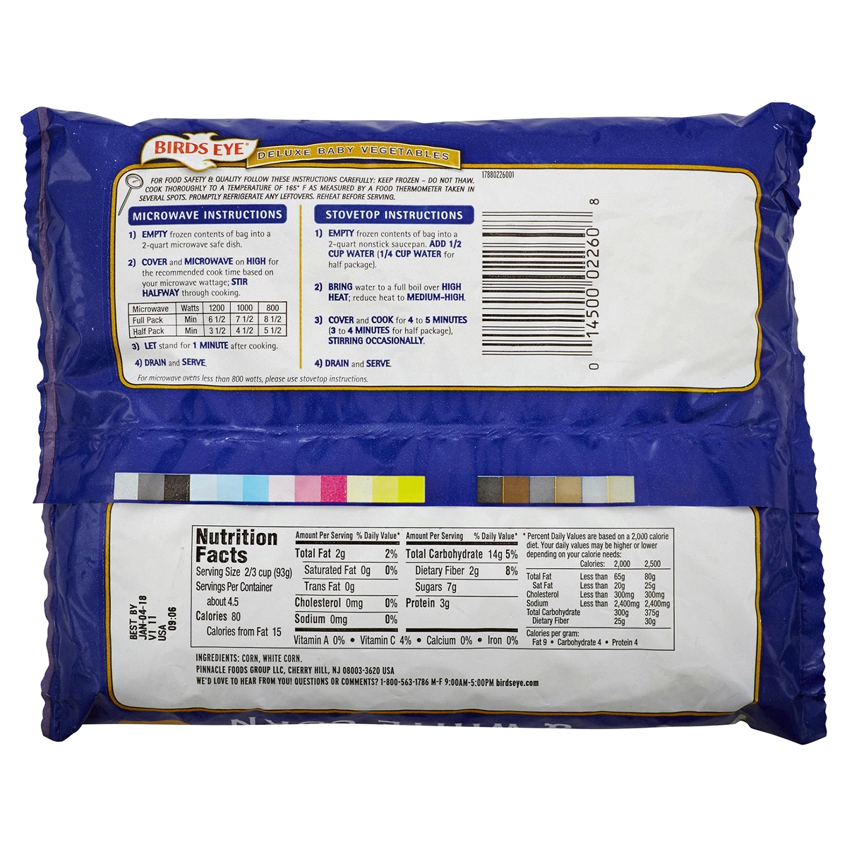 Birds Eye Baby Gold & White Corn 4 Birds Eye Baby Gold & White Corn - Image 2