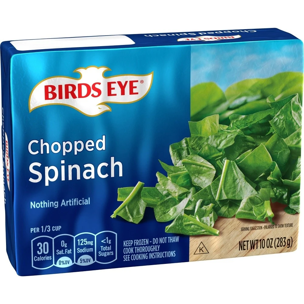 Birds Eye Frozen Chopped Spinach 4 Birds Eye Frozen Chopped Spinach - Image 2