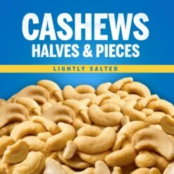 Planters Lightly Salted Cashews Halves & Pieces, 8 Oz Canister -Snack Shop 0 a1b298c8a3d365aee8882818dd8ea5fd