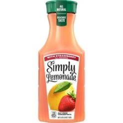 Simply Lemonade Juice Blend With Strawberry 52 Oz -Snack Shop 0 a973184ff2f10ddbfa148b1540c8a6a1