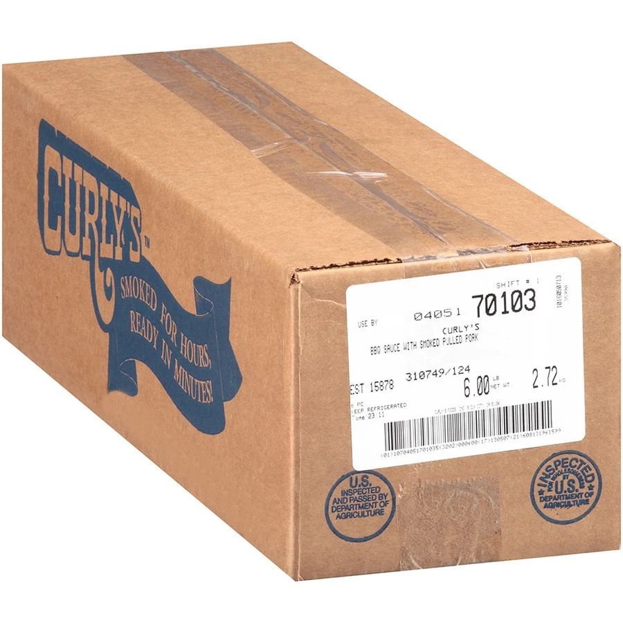 Curly's Pulled Pork With BBQ, 16 Oz 4 Curly's Pulled Pork With BBQ, 16 Oz - Image 2