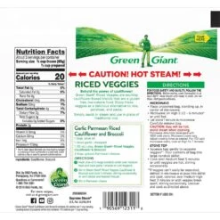 Green Giant Riced Frozen Veggies Cauliflower & Broccoli - 10oz -Snack Shop 0 cca33ea56bb99931a037119e3ca2b43b