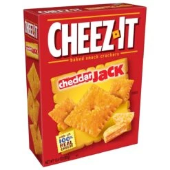 Cheez-It Cheese Crackers, Cheddar Jack, 12.4 Oz -Snack Shop 0 d2d58a1740d2cf22adb34981dbd81dc1