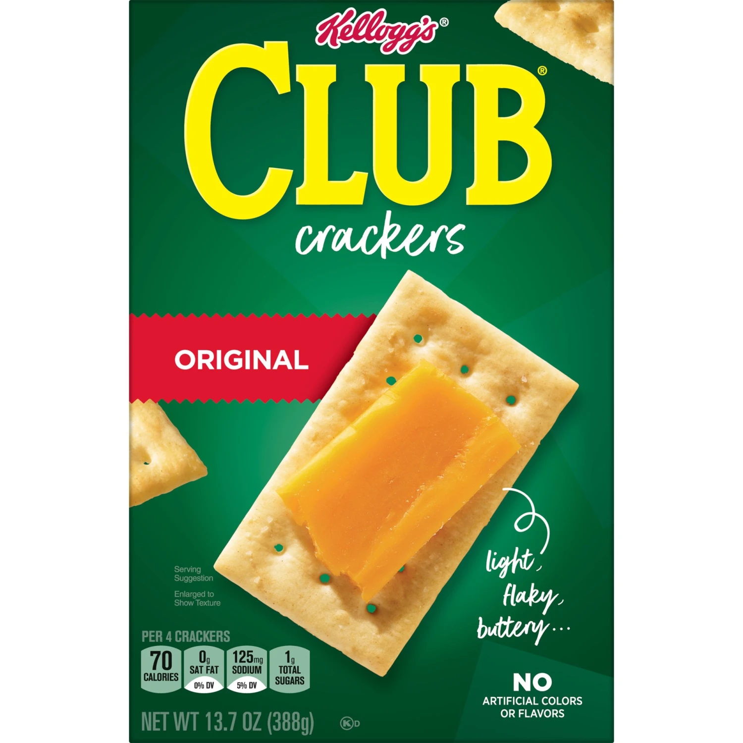 Club Kellogg's Club Crackers, Original, 13.7 Oz 5 Club Kellogg's Club Crackers, Original, 13.7 Oz - Image 3