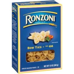 Ronzoni Bow Tie Pasta -Snack Shop 0 ecad968e77b2e44e59761d67850fc671