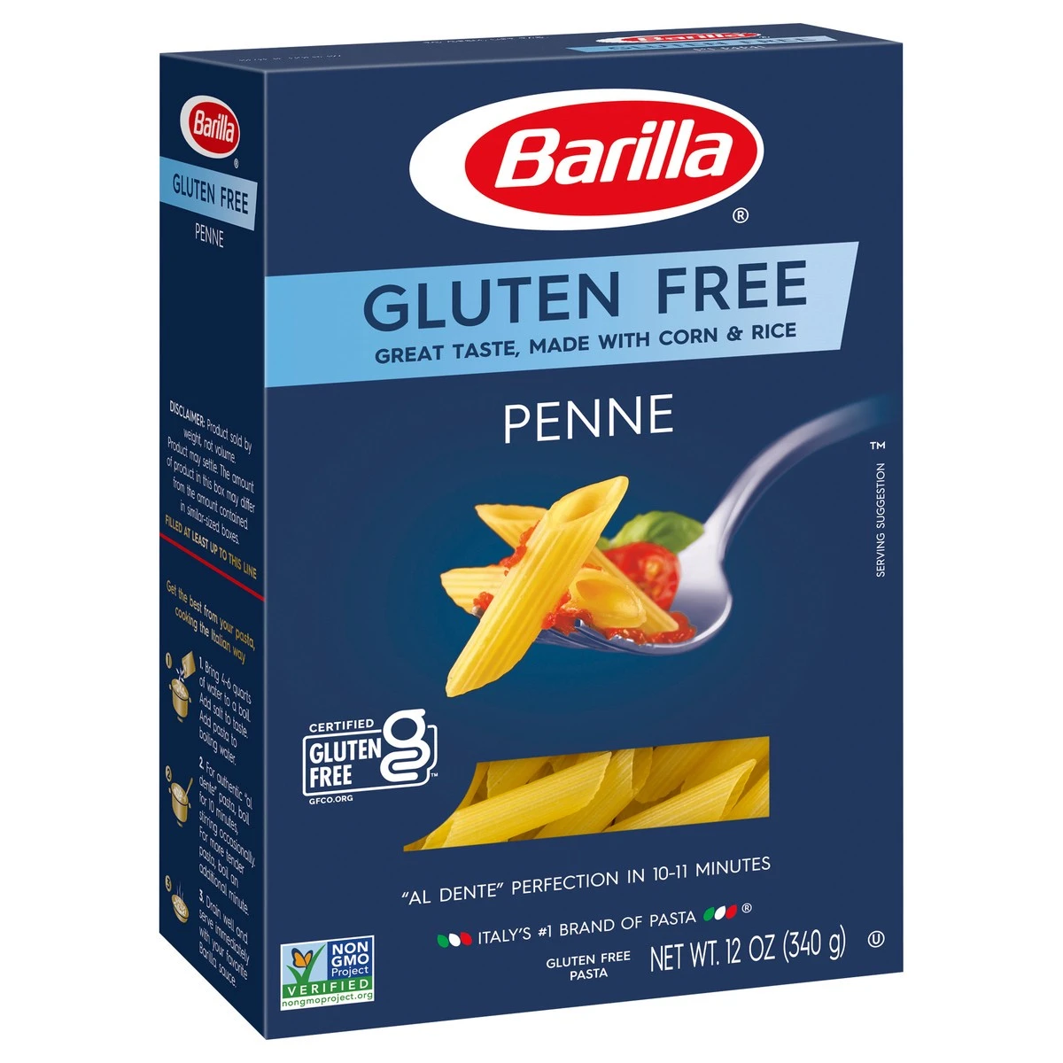 Barilla Gluten Free Penne 8 Barilla Gluten Free Penne - Image 6