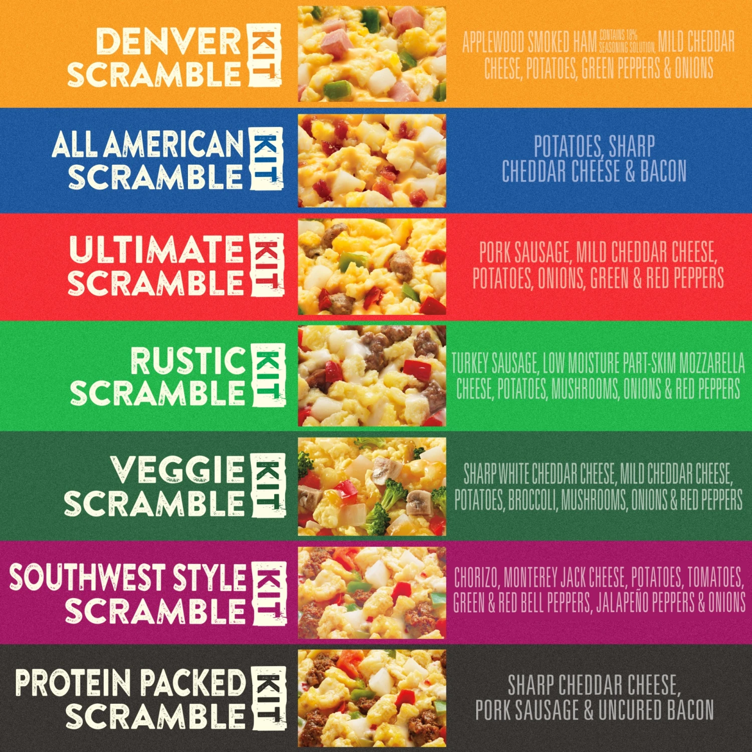 Ore-Ida Just Crack An Egg All American Scramble Kit With Potatoes, Cheese, Bacon - 3oz 16 Ore-Ida Just Crack An Egg All American Scramble Kit With Potatoes, Cheese, Bacon - 3oz - Image 14