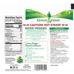 Green Giant Cauliflower Riced Veggies 10 Oz -Snack Shop 0 f8a2e9839b36649cc7c438834335feb0