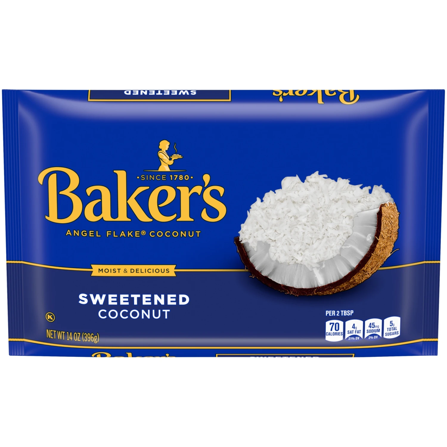 Baker's Sweetened Angel Flake Coconut, 14 Oz Bag 3 Baker's Sweetened Angel Flake Coconut, 14 Oz Bag