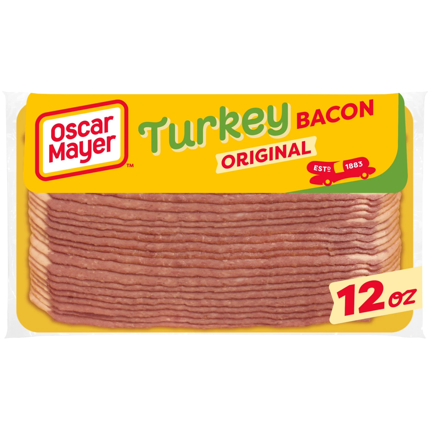 Oscar Mayer Turkey Bacon - 12oz 3 Oscar Mayer Turkey Bacon - 12oz