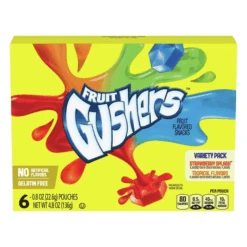 Fruit Gushers Variety Pack Fruit Flavored Snacks - 6ct