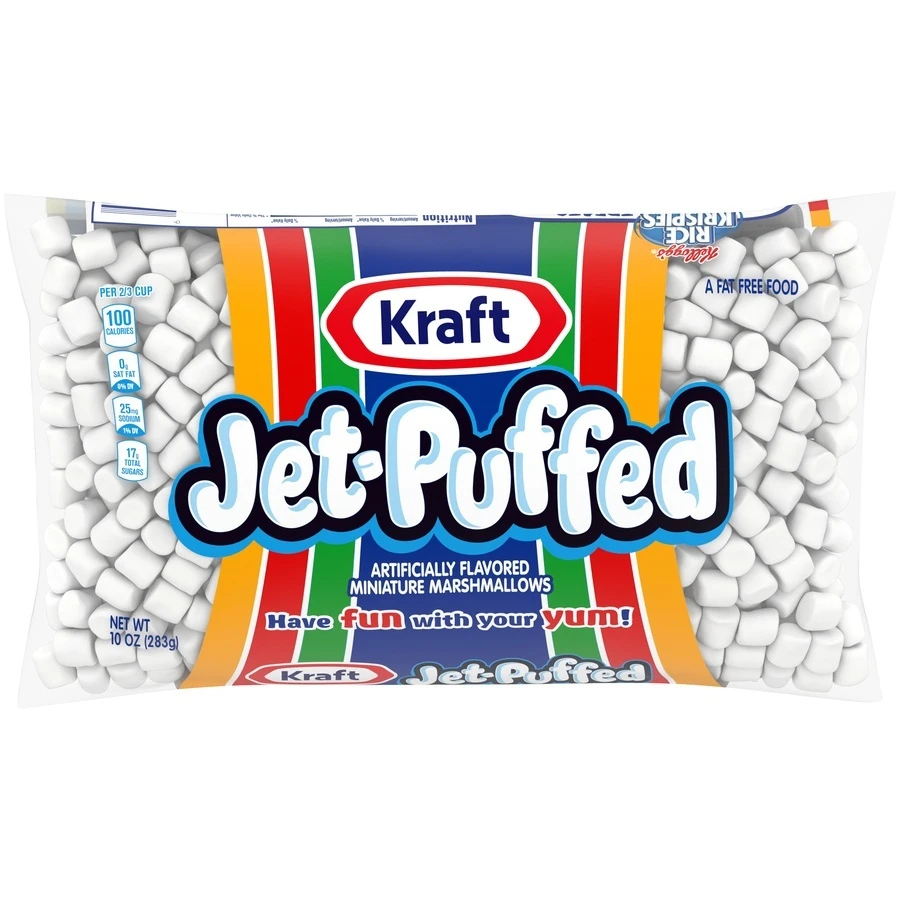 Kraft Jet-Puffed Miniature Marshmallows 3 Kraft Jet-Puffed Miniature Marshmallows