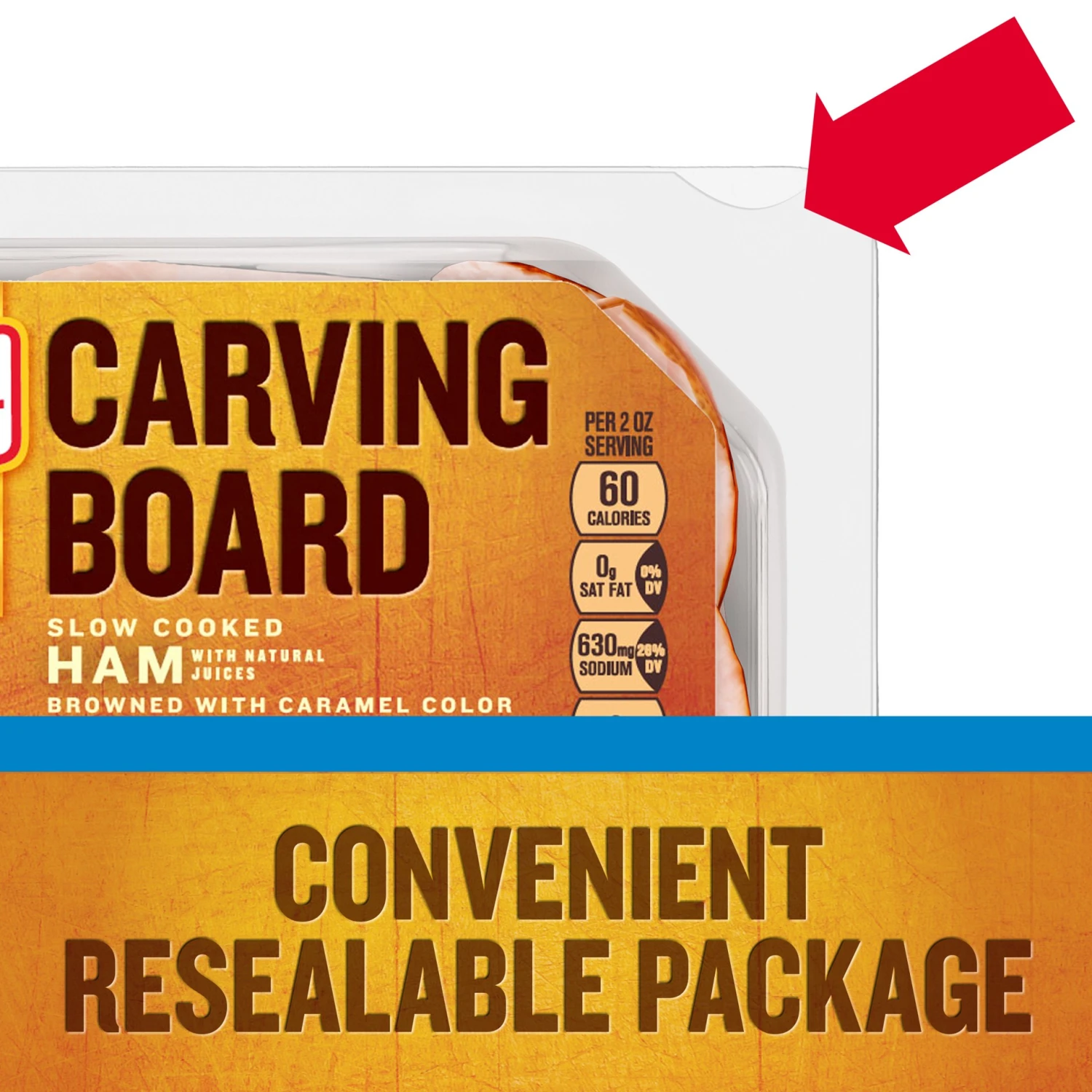 Oscar Mayer Carving Board Slow Cooked Ham Sliced Lunch Meat Tray 5 Oscar Mayer Carving Board Slow Cooked Ham Sliced Lunch Meat Tray - Image 3