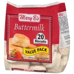 Mary B's Frozen Buttermilk Biscuits - 44oz/20ct -Snack Shop 1 0d3f0bbe6b21c6479e17a40c46403653