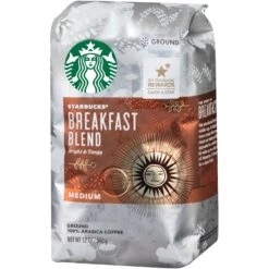 Starbucks Medium Roast Ground 100% Arabica Breakfast Blend Coffee 12 Oz -Snack Shop 1 0d48477b868c5b8dea747a3a2178387c