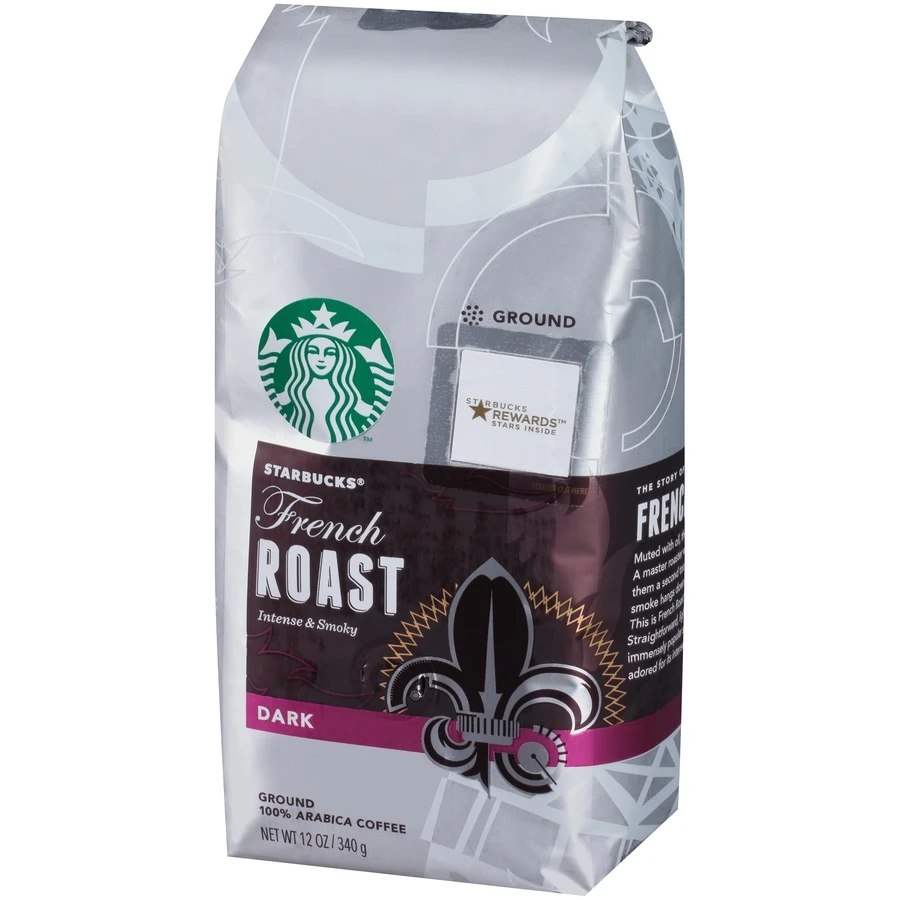 Starbucks Ground Coffee—Dark Roast Coffee—French Roast—100% Arabica—1 Bag (12 Oz) 5 Starbucks Ground Coffee—Dark Roast Coffee—French Roast—100% Arabica—1 Bag (12 Oz) - Image 3