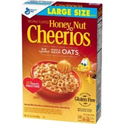 Honey Nut Cheerios Heart Healthy Cereal, 15.4 OZ Large Size Box -Snack Shop 1 1d6e081058e55e2484032beb5df7368b