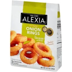 Alexia® Frozen Crispy Onion Rings With Panko Breading And Sea Salt -Snack Shop 1 24ff09744e714743f0a6c39e1102a6c0