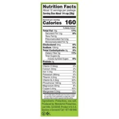 Wonderful Roasted & Salted No Shells Pistachios - 12oz -Snack Shop 1 3a91aaf0109030598ad954ad72abb47a