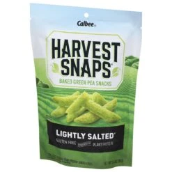 Harvest Snaps Green Pea Snack Crisps Lightly Salted, 3.3 Oz 13 Harvest Snaps Green Pea Snack Crisps Lightly Salted, 3.3 Oz -Snack Shop 1 3e7fedcedf5bd195478de31d040dac12