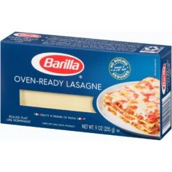 Barilla Oven-Ready Lasagne Noodles -Snack Shop 1 49276c3402ef32a3c95c768e5411ce9a