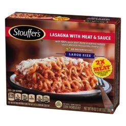 Stouffer's Frozen Lasagna With Meat & Sauce - 19oz -Snack Shop 1 505c41fe3aa74d9375b0003ada20d97b