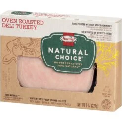 Hormel Natural Choice Oven Roasted Deli Turkey, 8 Oz -Snack Shop 1 563cee64e3bba63eb5fa299b6e17b6ec