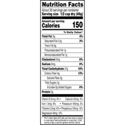 Quaker Oats Heart Healthy Old Fashioned Oatmeal -Snack Shop 1 56e65e04695d7a65d890df0f9c14c153