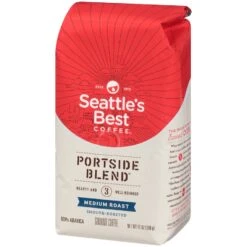Seattle's Best Coffee Portside Blend Medium Roast Ground Coffee -12oz Bag -Snack Shop 1 66e7043b1d8898831a14e3520e8f2cb9