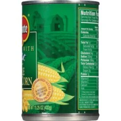 Del Monte Fresh Cut Golden Sweet Whole Kernel Corn 15.25 Oz Can 11 Del Monte Fresh Cut Golden Sweet Whole Kernel Corn 15.25 Oz Can -Snack Shop 1 6981f4e04829ab31951abc7ec2525341