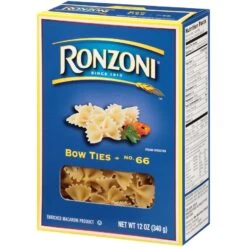Ronzoni Bow Tie Pasta -Snack Shop 1 72cd7837702b0e8677ec395cb9424d1a