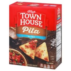 Town House Kellogg's Town House Sea Salt Pita Crackers - 9.5oz 14 Town House Kellogg's Town House Sea Salt Pita Crackers - 9.5oz -Snack Shop 1 7783448e223313702750d989a68e682a