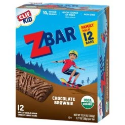 CLIF Kid Zbar Chocolate Brownie Whole Grain Energy Snack -Snack Shop 1 8aa6d506dfac64654445f45eac789f75