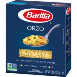 Barilla Orzo 1 Lb 12 Barilla Orzo 1 Lb -Snack Shop 1 8ca5d4b8b5420ffd94c5c270c0489d01