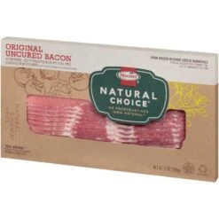 Hormel Natural Choice Original Uncured Bacon, 12 Oz -Snack Shop 1 993b0a8aa8ee8f64d85bfaee71b275f5