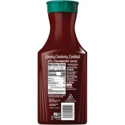 Simply Cranberry Cocktail Bottle, 52 Fl Oz -Snack Shop 1 a1faa278528dc5b05260d5fc54e8ddd5