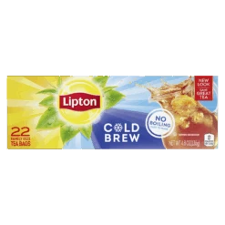 Lipton Cold Brew Family Size Tea Bags, 22 Count -Snack Shop 1 a3b6cbda3e6570c42c05850216b329ad