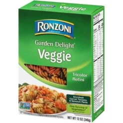 Ronzoni Garden Delight Rotini Pasta -Snack Shop 1 af6a9a15e40450fa8a15cd2723ef741b